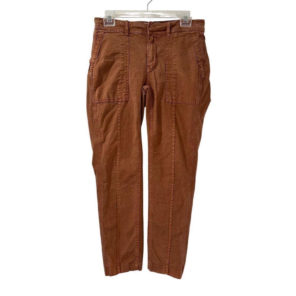 By Anthropologie “The Wanderer” women’s rust cargo pants size 26.  #1-1901